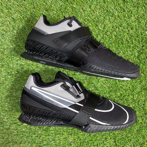 Nike Romaleos 4 Weightlifting Training Shoes Black White CD3463-010 Men NEW main image 3
